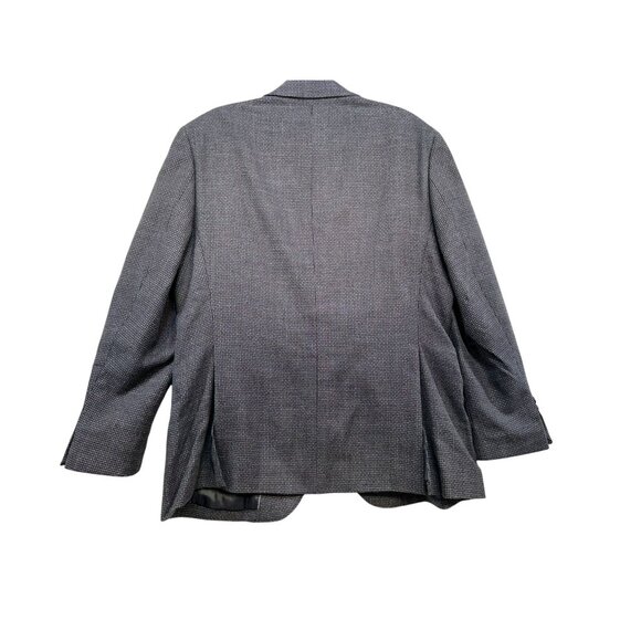 Joseph Abboud Heritage Wool & Cotton Slim Fit Blazer Size 42 Regular Gray - Picture 12 of 15